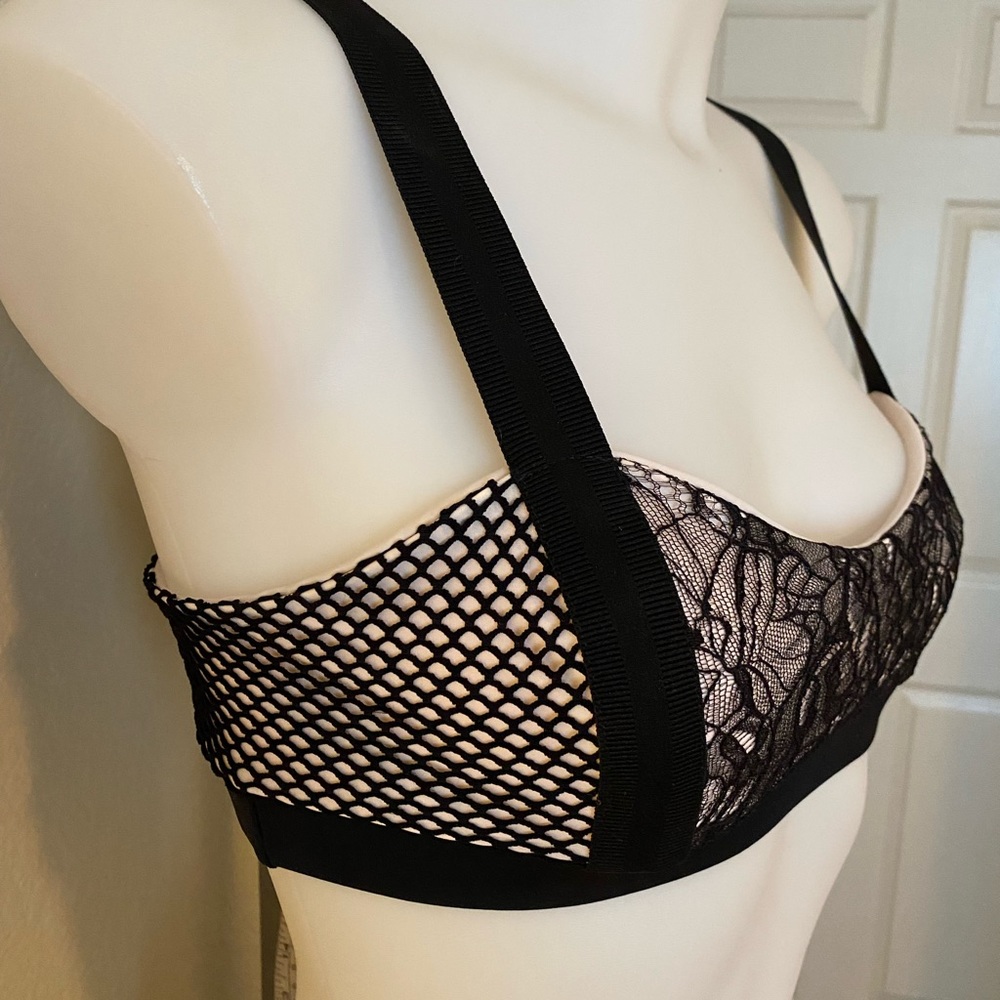 Blue Life Black Lace Bra